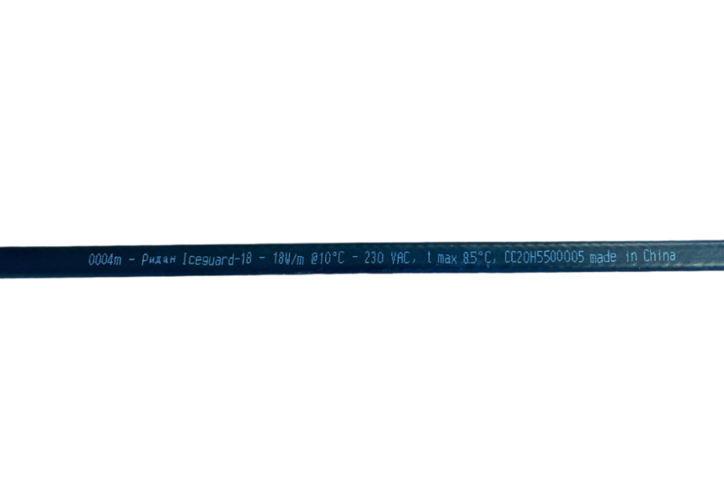 Саморегулирующийся кабель Ридан Iceguard-18 (В)