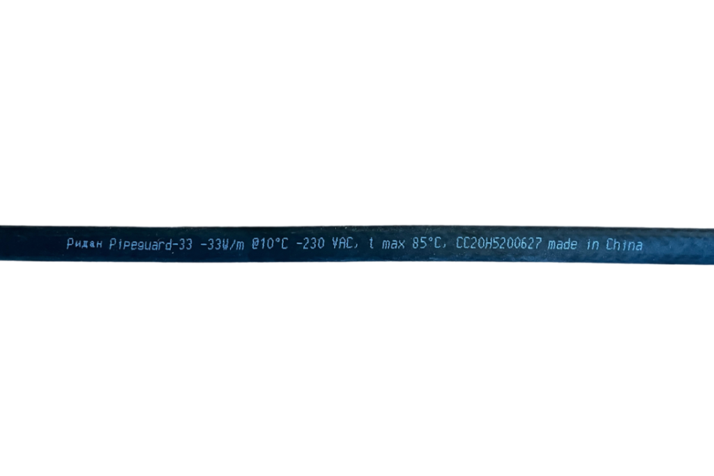Саморегулирующийся кабель Ридан Pipeguard-33 (В)