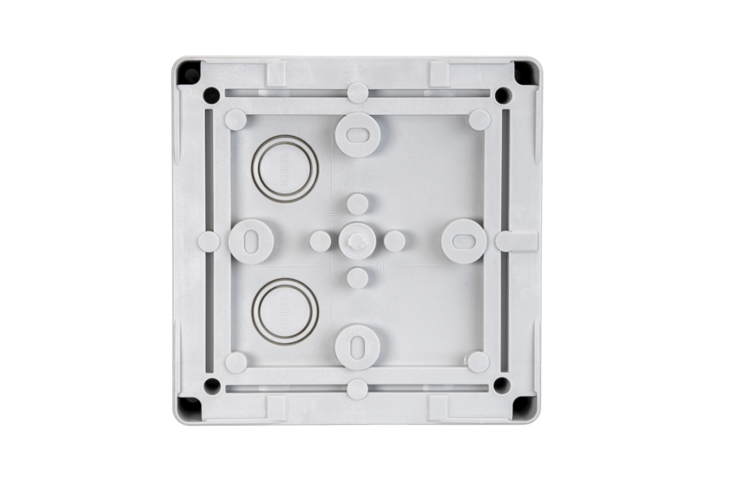 Коробка распределительная Ridan L BOX (Бокс), 140х140х79 мм, IP66/IP67, серая, 21RT0934R