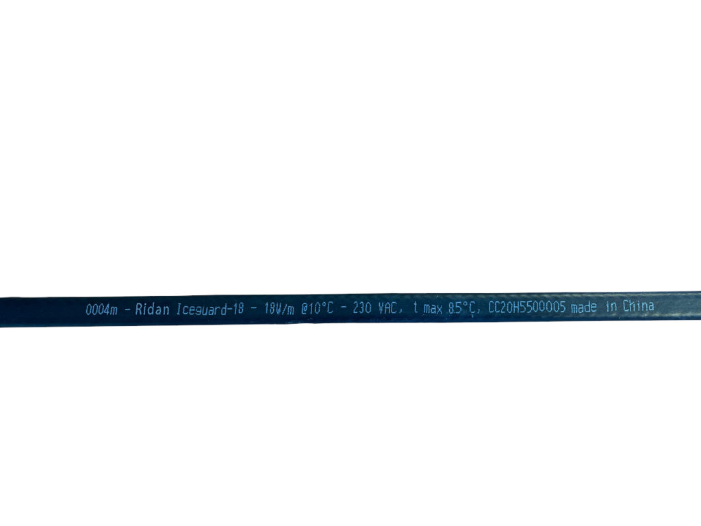 Саморегулирующийся кабель Ridan Iceguard-18 (В) (Защита от обледенения)