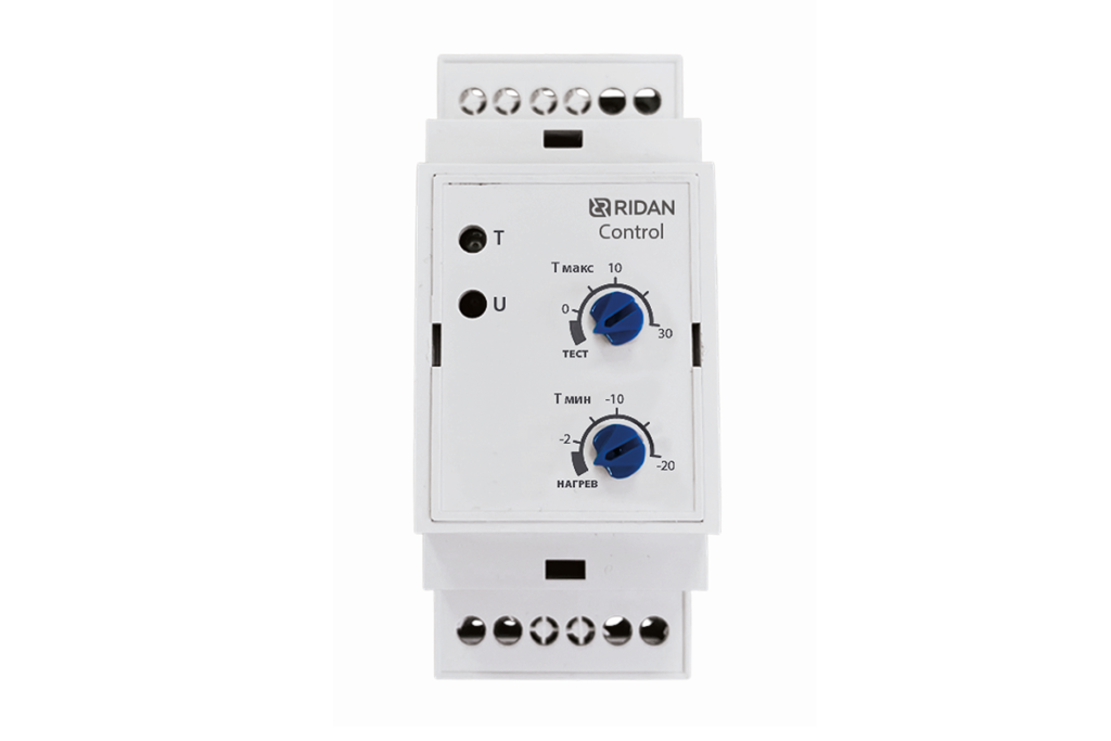 Новинка: терморегулятор Ridan Control (Контроль)